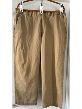Croft & Barrow Men’s 38 X 29 Chino Pants Khaki Flat Front Straight Leg